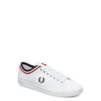 Unders. Tip. Cuff Lthr Matalavartiset Sneakerit Tennarit Valkoinen Fred Perry