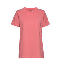 Zashoulder 1 T-Shirt Organic T-shirts & Tops Short-sleeved Vaaleanpunainen Fransa