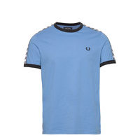 Taped Ringer T-Shirt T-shirts Short-sleeved Sininen Fred Perry