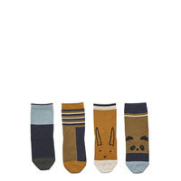 Silas Cotton Socks - 4 Pack Socks & Tights Socks Monivärinen/Kuvioitu Liewood