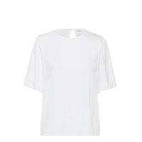 Silk Tee T-shirts & Tops Short-sleeved Valkoinen Filippa K