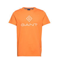 Lock Up Ss T-Shirt T-shirts Short-sleeved Oranssi GANT