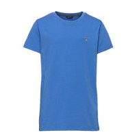 The Original Ss T-Shirt T-shirts Short-sleeved Sininen GANT