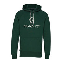 Lock Up Hoodie Huppari Vihreä GANT