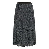 Recycle Polyester Skirt Polvipituinen Hame Sininen Rosemunde