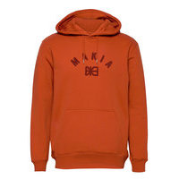 Brand Hooded Sweatshirt Huppari Oranssi Makia