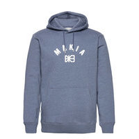 Brand Hooded Sweatshirt Huppari Sininen Makia