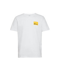 Barrier T-Shirt T-shirts Short-sleeved Valkoinen Makia