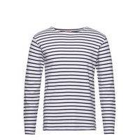 Breton Striped Shirt ''''Houat'''' T-shirts Long-sleeved Sininen Armor Lux