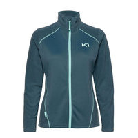 Kari F/Z Fleece Sweat-shirts & Hoodies Fleeces & Midlayers Sininen Kari Traa