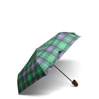 Barbour Tartan Mini Umbrella Sateenvarjo Vihreä Barbour