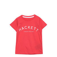 Logo Tee B T-shirts Short-sleeved Punainen Hackett London