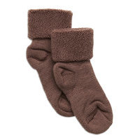 Baby Terry Wool Socks Socks & Tights Socks Ruskea Mp Denmark, mp Denmark