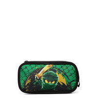 Ninjago® - Energy - Square Pencil Box Accessories Bags Pencil Cases Vihreä Lego Bags