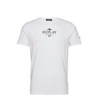 T-Shirt T-shirts Short-sleeved Valkoinen Replay