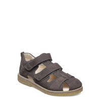 Sandals - Flat - Closed Toe - Shoes Summer Shoes Sandals Harmaa ANGULUS