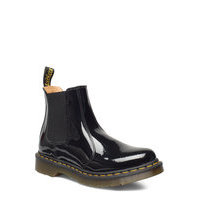 2976 Black Patent Lamper Shoes Chelsea Boots Musta Dr. Martens