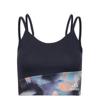 Aeroready You For You Low Support Bra Top W Lingerie Bras & Tops Sports Bras - ALL Musta Adidas Performance, adidas Performance