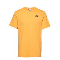 M S/S Red Box Tee T-shirts Short-sleeved Keltainen The North Face