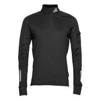 Own The Run 1/2 Zip Warm Sweatshirt Svetari Collegepaita Musta Adidas Performance, adidas Performance