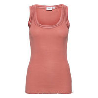 Gloriasz Tank Top T-shirts & Tops Sleeveless Vaaleanpunainen Saint Tropez