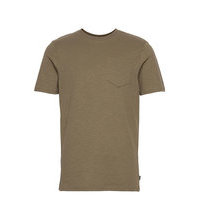 Authentic Cotton Tee T-shirts Short-sleeved Vihreä Superdry