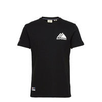 Mountain Sport Mono Mini Tee T-shirts Short-sleeved Musta Superdry