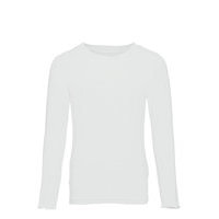 Nkflikka Ls Slim Top T-shirts Long-sleeved T-shirts Valkoinen Name It, name it