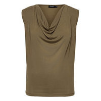 Sxcody Waterfall Top T-shirts & Tops Sleeveless Ruskea Soaked In Luxury, Soaked in Luxury