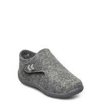 Wool Slipper Infant Aamutossut Sisäkengät Harmaa Hummel