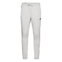 Essentials French Terry Tapered 3-Stripes Pants Collegehousut Olohousut Harmaa Adidas Performance, adidas Performance