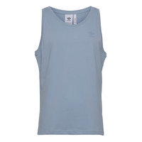 Adicolor Classics Marshmallow Trefoil Tank Top T-shirts Sleeveless Sininen Adidas Originals, adidas Originals