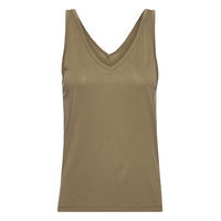 Sl Columbine Tank Top T-shirts & Tops Sleeveless Vihreä Soaked In Luxury, Soaked in Luxury