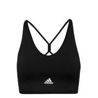 Aeroknit Designed To Move Seamless Low Support Bra Top W Lingerie Bras & Tops Sports Bras - ALL Musta Adidas Performance, adid..