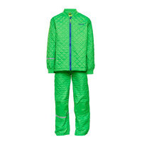 Thermal Set -Solid Outerwear Thermo Outerwear Vihreä CeLaVi