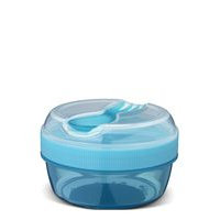 N'Ice Cup, Snack Box With Cooling Disc - Turquoise Home Meal Time Lunch Boxes Sininen Carl Oscar