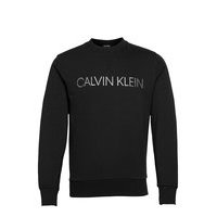 Multi Embroidery Sweatshirt Svetari Collegepaita Musta Calvin Klein
