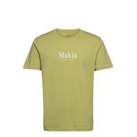 Strait T-Shirt T-shirts Short-sleeved Vihreä Makia