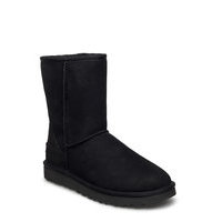 W Classic Short Ii Shoes Boots Ankle Boots Ankle Boot - Flat Musta UGG