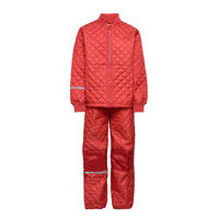 Thermal Set -Solid Outerwear Thermo Outerwear Punainen CeLaVi