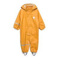 Rainwear Suit -Pu Outerwear Rainwear Sets & Coveralls Keltainen CeLaVi