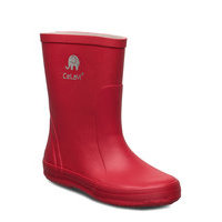 Basic Wellies -Solid Shoes Rubberboots Unlined Rubberboots Punainen CeLaVi