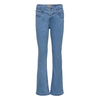 Jeans Denim Flare Farkut Sininen Creamie