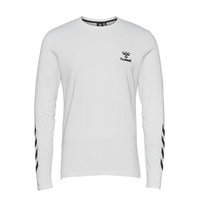 Hmlsigge T-Shirt L/S T-shirts Long-sleeved Valkoinen Hummel