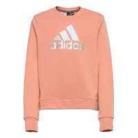 Future Icons Logo Crew Sweatshirt W Svetari Collegepaita Vaaleanpunainen Adidas Performance, adidas Performance