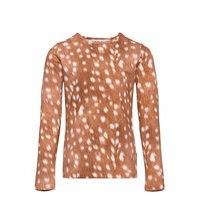 Rose T-shirts Long-sleeved T-shirts Ruskea Molo