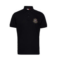 Icon Roundal Regular Polo Polos Short-sleeved Musta Tommy Hilfiger