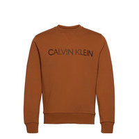 Multi Embroidery Sweatshirt Svetari Collegepaita Ruskea Calvin Klein