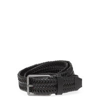 Casual Essential Belt 3.5 Accessories Belts Braided Belt Musta Tommy Hilfiger