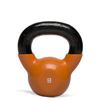 Spri Kettlebell 3,6kg/8lb Accessories Sports Equipment Workout Equipment Gym Weights Oranssi Spri